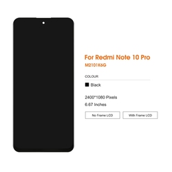 Ensemble Ã©cran tactile LCD 6G, 6.67 pouces, pour Xiaomi Redmi Note 10 Pro, M210, verrerie small picture n° 2