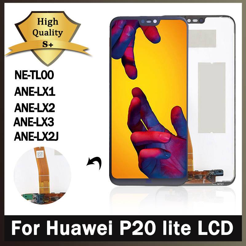 Ã‰cran tactile LCD d'origine pour Huawei P20 Lite P20lite, HÃ©bergements eur pour Huawei Nova merveilleuse novamerveilleuse LCD ANE-LX1 Ã©cran ANE-LX2 n° 1