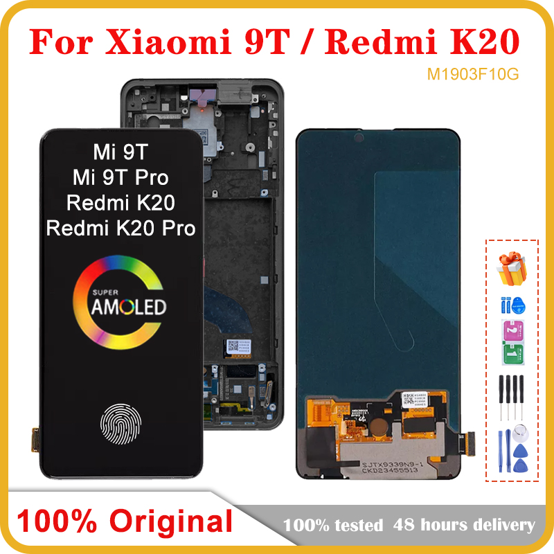 Ã‰cran tactile LCD AMOLED / TFT de remplacement, 6.39 pouces, pour Xiaomi Mi 9T Pro Redmi K20 Pro n° 1