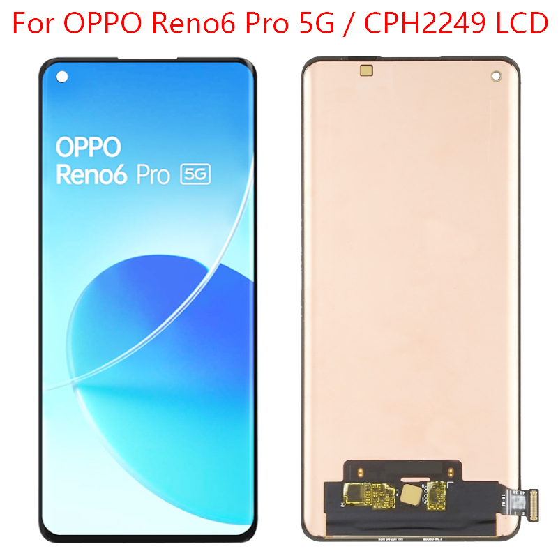 Ã‰cran tactile LCD de remplacement, pour Oppo Reno6 Pro 5G, PEPM00, CPH0.25 n° 1