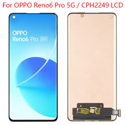 Ã‰cran tactile LCD de remplacement, pour Oppo Reno6 Pro 5G, PEPM00, CPH0.25 small picture n° 1