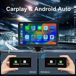 Autoradio MP5 avec Bluetooth, Android, Auto, Sans fil, Apple Carplay, RÃ©cepteur stÃ©rÃ©o, DVD, 2Din, Limitation automobile, 7/9 small picture n° 2