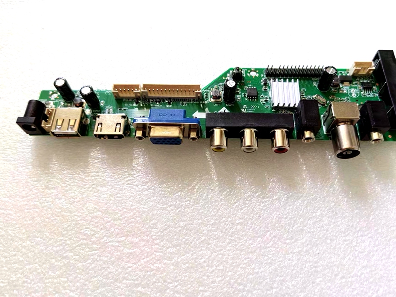 Yqwsyxl â€“ kit pour contrÃ´leur de tÃ©lÃ©vision, carte de pilote de Signal numÃ©rique DVB-T DVB-T2 DVB-C, carte de contrÃ´leur d'Ã©cran LCD n° 3