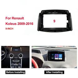 Adaptateur de cadre Fascia Audio pour Renault Koleos (2010), grand Ã©cran 9 , Kit de montage de tableau de bord, 2din small picture n° 1