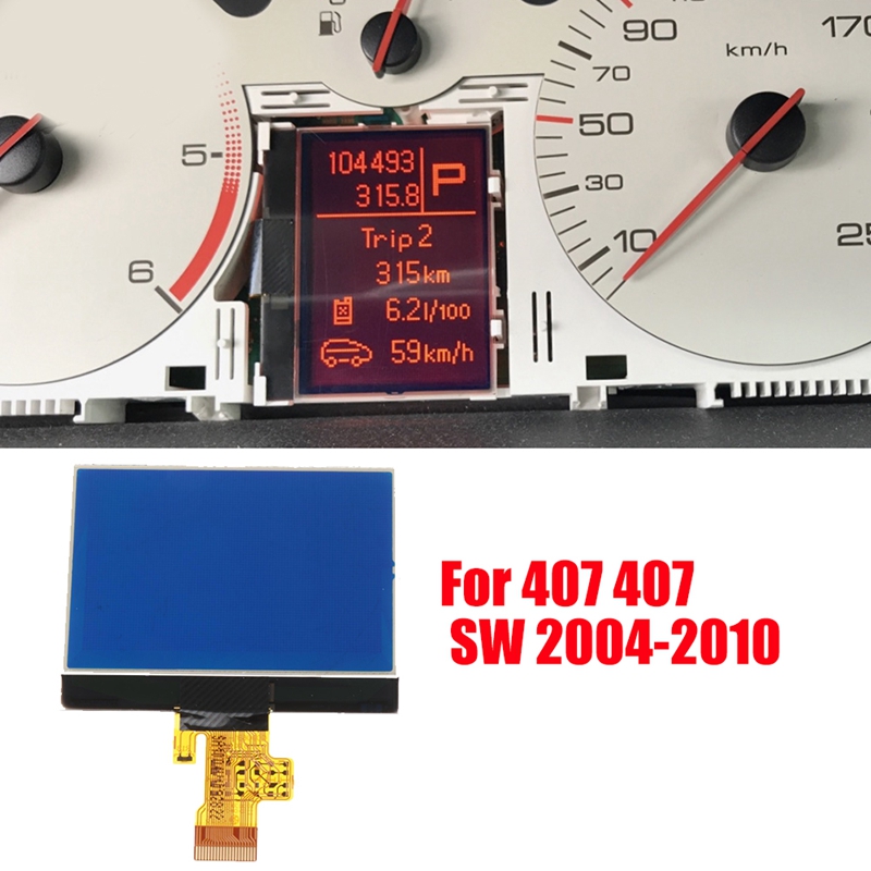 Ã‰cran LCD TingCluster pour KIT 407, 407SW, 407 CoupÃ©, VDO, A2C53119649, 9658138580 n° 4