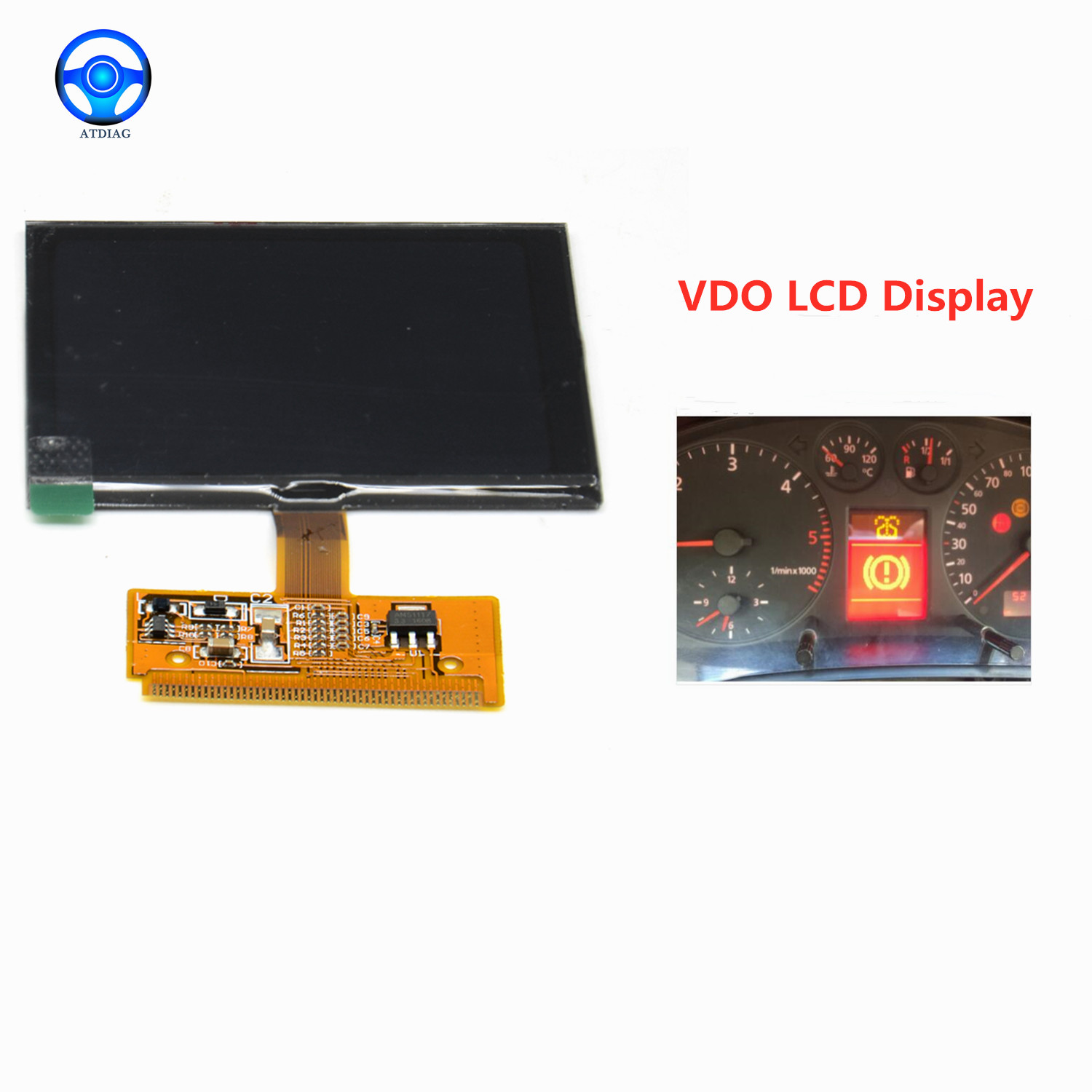 Ã‰cran LCD VDO de haute qualitÃ©, pour Audi A3 A4 horizon VW, offre spÃ©ciale, nouveau n° 1