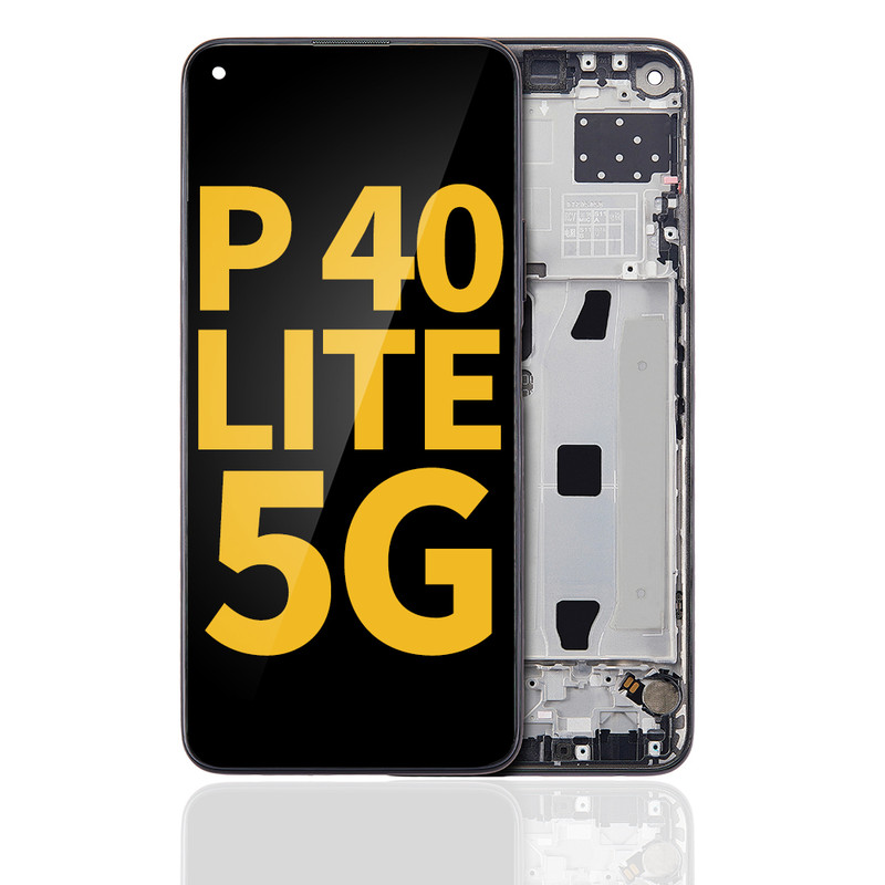 Ã‰cran LCD de Remplacement avec Cadre pour Huawei P40 Lite 5G, ReconditionnÃ©, Noir Nuit n° 1