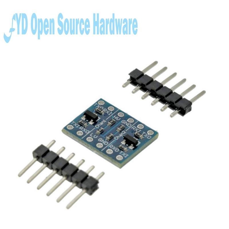 Convertisseur de niveau logique bidirectionnel, technologie 5V Ã  3.3V, 2 canaux IIC I2C, 1 piÃ¨ce n° 4