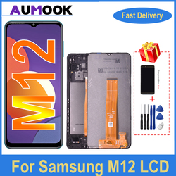 Remplacement de l'assemblage d'affichage de HÃ©bergements eur d'Ã©cran tactile d'affichage Ã  cristaux liquides d'origine pour Samsung Galaxy M12 M127 SM-M127F/DSN M127Joy/ G