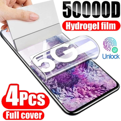 Film hydrogel pour Samsung Galaxy S20 S22 S21 Ultra S10 S9 S8 Plus FE, protecteurs d'Ã©cran pour Samsung Note 20 10 9 8 Plus S23U, 4 piÃ¨ces small picture n° 1