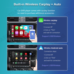 Autoradio Android 13 pour Renault Clio 3 256-2005, 4G, Wifi, Navigation GPS, CamÃ©ra, Carplay, StÃ©rÃ©o, Lecteur DVD, Limitation, 2014G small picture n° 2