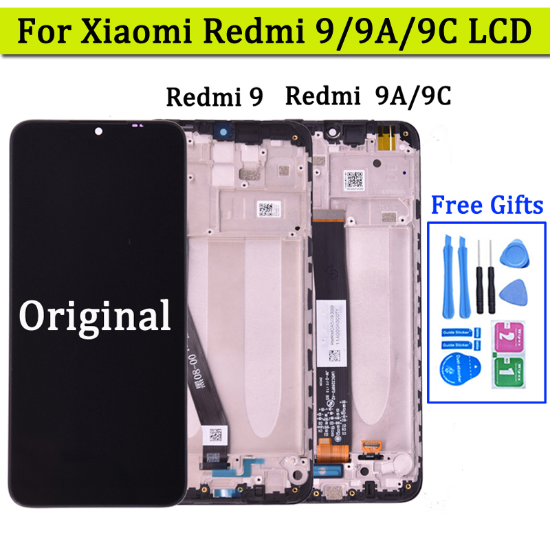 NumÃ©riseur d'Ã©cran tactile LCD pour Xiaomi Redmi, assemblage de piÃ¨ces de tÃ©lÃ©phone de remplacement, Ã©cran 6.53 pouces, 9A, 9C n° 1