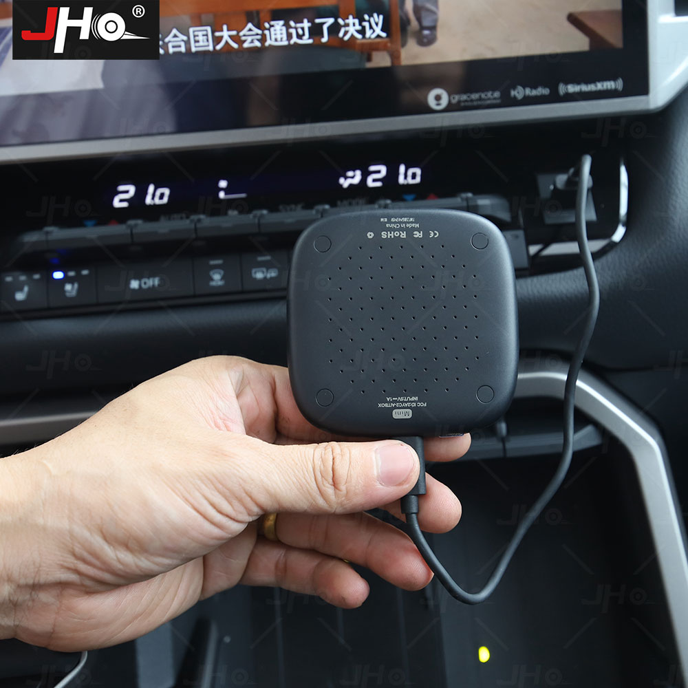 JHO – adaptateur CarPlay pour Toyota Tundra 2022 2023, boîtier de Navigation pour écran de voiture, Plug And Play, Original n° 4