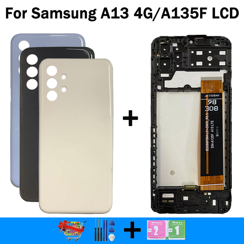 Ã‰cran tactile LCD pour Samsung Galaxy A13, A135, A135F, A135U, A135U1, 4G, original n° 1