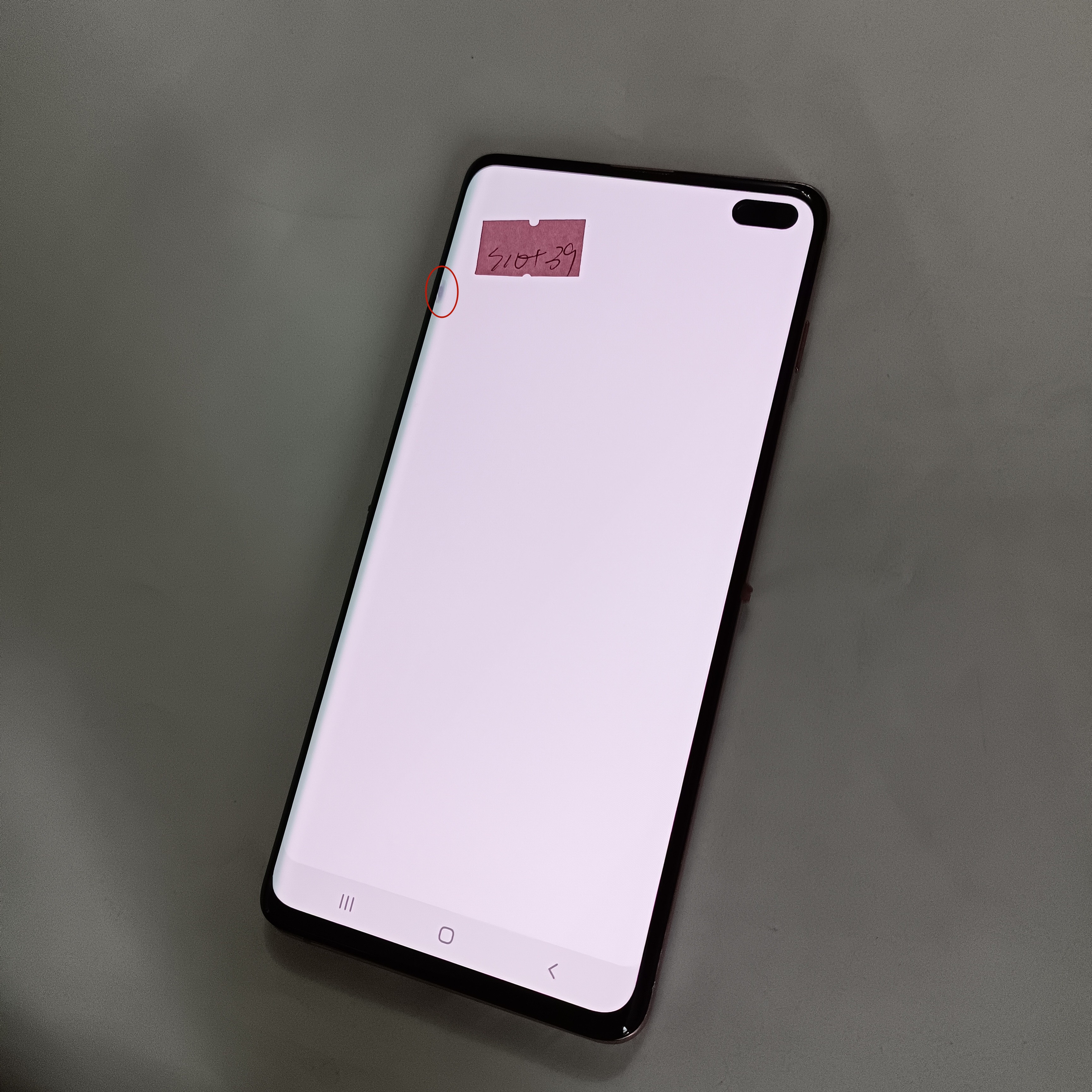 NumÃ©riseur d'Ã©cran tactile d'affichage Ã  cristaux liquides avec des points, partie de pixel de frÃ©quence, AMOLED S10 +, Samsung Galaxy S10 Plus G975 LCD G975W G975F n° 5