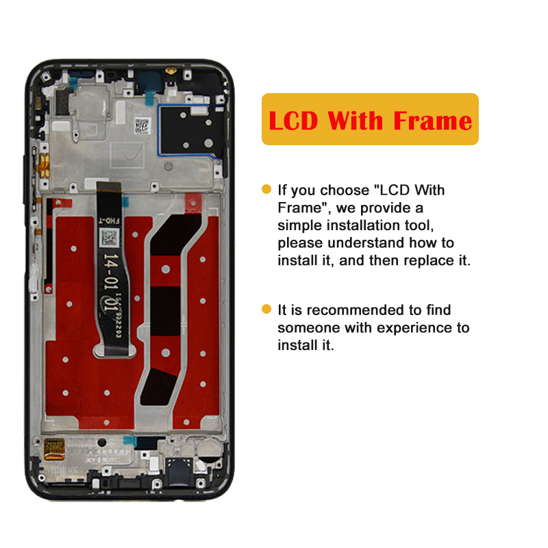 Écran tactile LCD de remplacement, 6.4 pouces, pour Huawei P40 Lite JNY-LX1 JNY-L21A Nova 6 SE, Original n° 2
