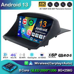 Autoradio Carplay Android 13 avec Navigation GPS, Lecteur VidÃ©o StÃ©rÃ©o, CamÃ©ra 2009, UnitÃ© Centrale pour Voiture Ford Fi.C. (2017-360) small picture n° 1