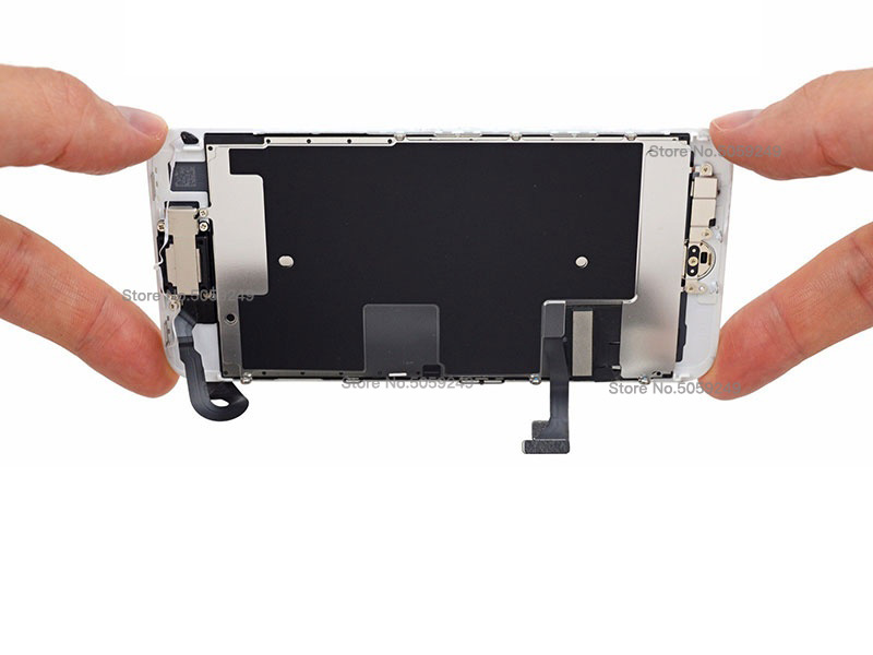 Ã‰cran LCD pour iPhone 7 8G 8 Plus 7G 7P 8 P SE 2020, HÃ©bergements eur d'Ã©cran tactile, ensemble complet d'assemblage, camÃ©ra, haut-parleur d'oreille, bouton d'accueil n° 4