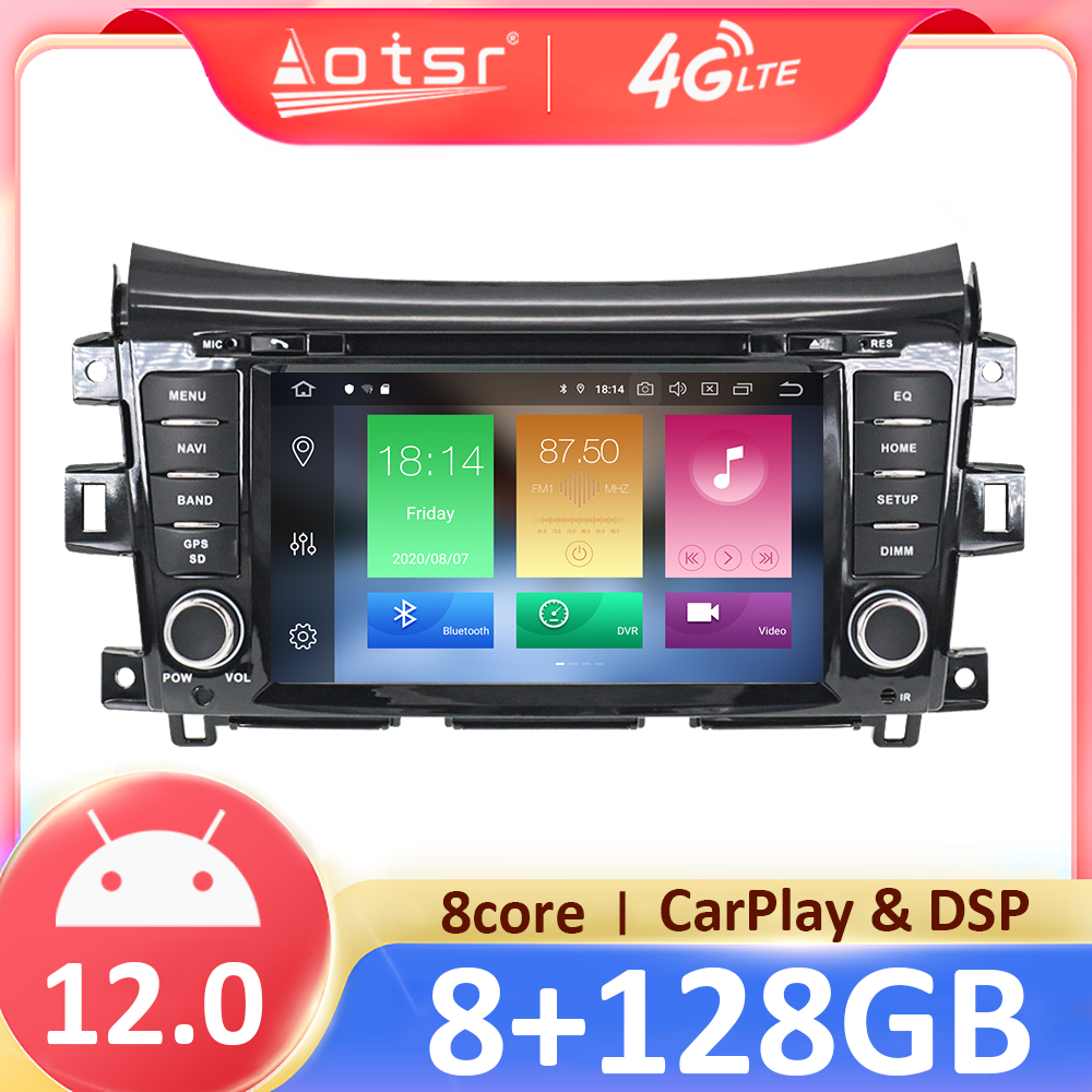 Autoradio PX6, Android 12.0, Navigation GPS, Carplay, sans fil, lecteur multimÃ©dia vidÃ©o, pour voiture Nissan NAVARA Frontier, NP300 (2015 â€“ 2019) n° 1