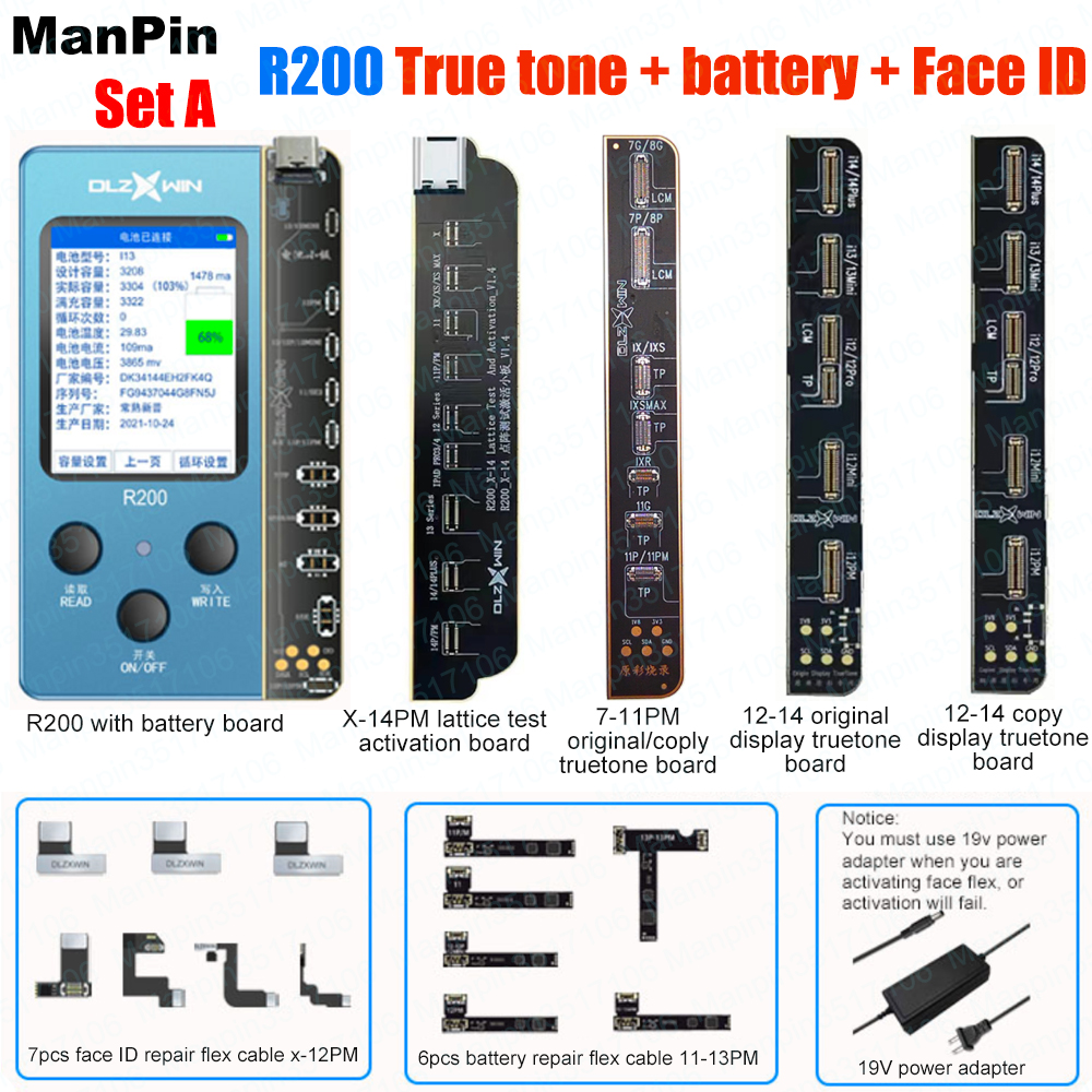 Programmeur de capteur de lumiÃ¨re ambiante pour iPhone, Ã©cran LCD, rÃ©cupÃ©ration True Tone, 14Plus 13 Mini 12 Pro Max 11 XS 8 7 R200, testeur n° 5