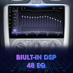 JMCQ-Autoradio 9 , Android 12.0, navigation GPS, DSP, lecteur multimÃ©dia vidÃ©o, 2DIN, unitÃ© centrale pour voiture Ford Focus 2/3 MK2/MK3 (2004-2011) small picture n° 2