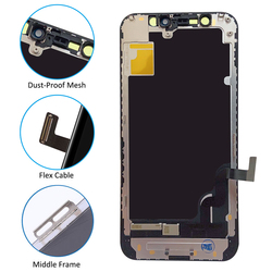 Ã‰cran OLED OEM pour iPhone, Ã©cran LCD pour iPhone 11 12 Pro X Poly XS 13 Pro MAX, assemblage de HÃ©bergements eur tactile, remplacement, rÃ©paration small picture n° 4