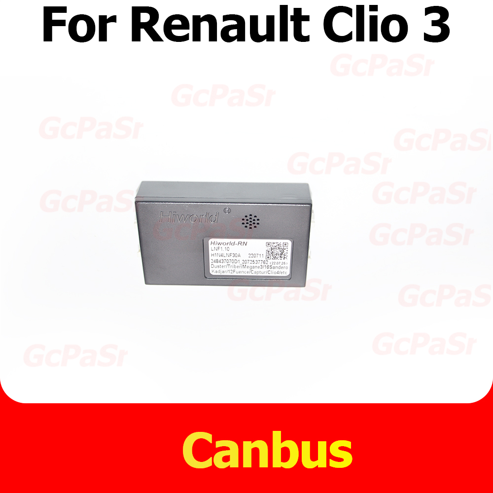 Faisceau de CÃ¢bles d'Alimentation Android avec Canbus, pour Renault Clio 3 2006-2019, Lecteur Ã  Ã‰cran Tactile n° 3