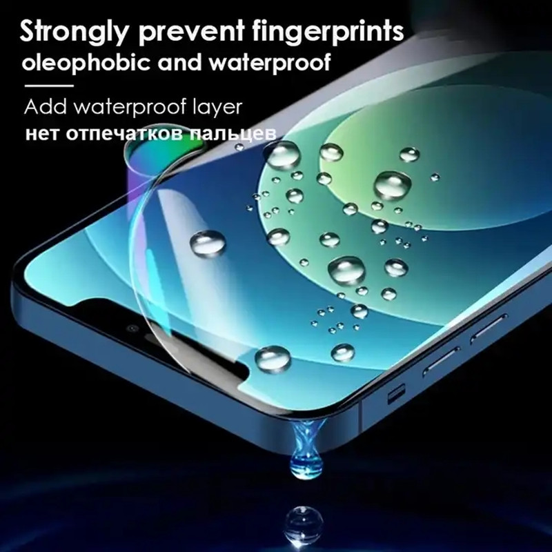 Protecteur d'Ã©cran en film hydrogel, couverture complÃ¨te, pas de verre, iPhone 11 12 13 14 Pro Max mini, iPhone 14 8 7 Plus 6 5s SE 2020, 4 piÃ¨ces n° 2