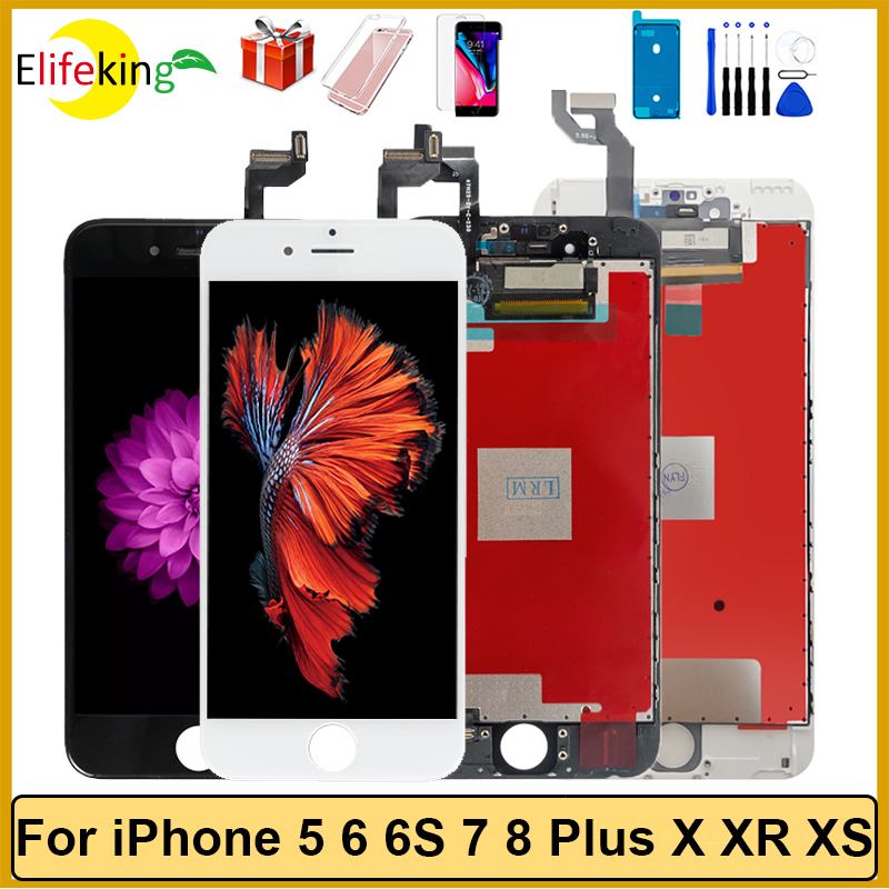 Ensemble Ã©cran tactile LCD de remplacement, OEM, pour iPhone 5 SE 6 7 8 6S Plus X Poly XS 11 Pro Max, original n° 1