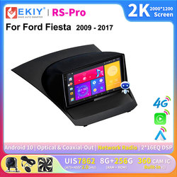 EKIY Autoradio Carplay avec Ã‰cran 2K Lecteur VidÃ©o StÃ©rÃ©o DVD Navigation 2 Din Limitation 2009-2017 Ford FiC