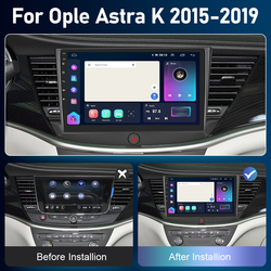 Podofo – Autoradio Android CarPlay, 8 go/128 go, GPS, DSP, lecteur multimédia, 2din, unité centrale, stéréo, 4G, pour voiture Opel Astra K (2015 – 2019) small picture n° 2