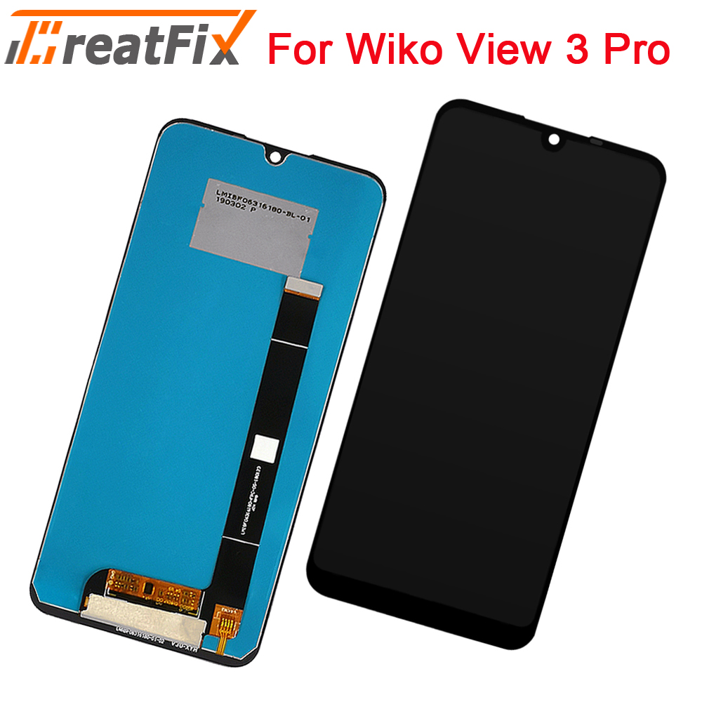 Pour Wiko View 3 W-PproceLCD View 3 Lite W-V800 Ã©cran LCD Ã©cran tactile HÃ©bergements eur assemblÃ©e Pour Wiko View 3 Pro W-P611 Ã©cran lWind n° 1