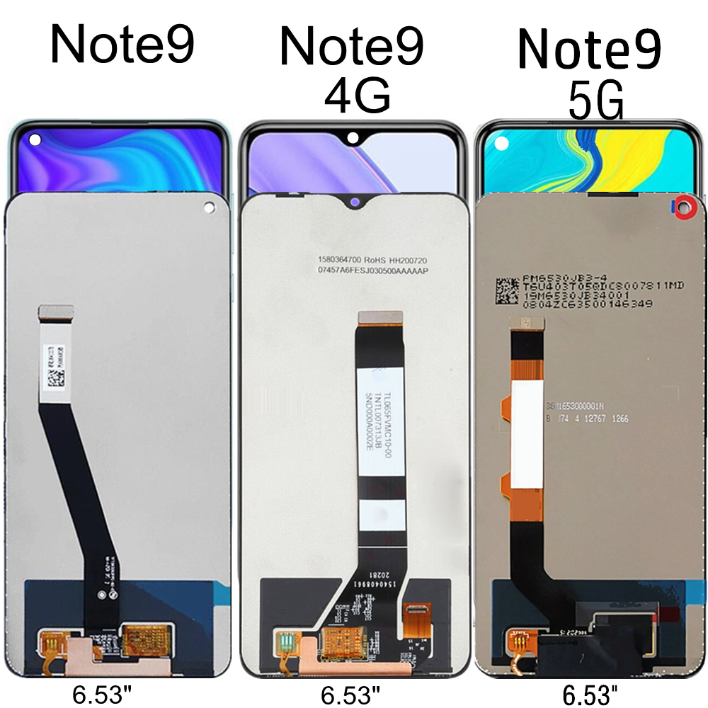 Ensemble Ã©cran tactile LCD de remplacement, pour Xiaomi Redmi Note 9 4G 5G M2003J15 M2010J19SC n° 1