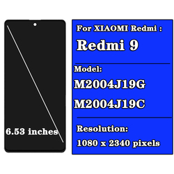 Ensemble Ã©cran tactile LCD, 6.53 pouces, pour Xiaomi Redmi 9 M2004J19G M2004J19C, original small picture n° 2