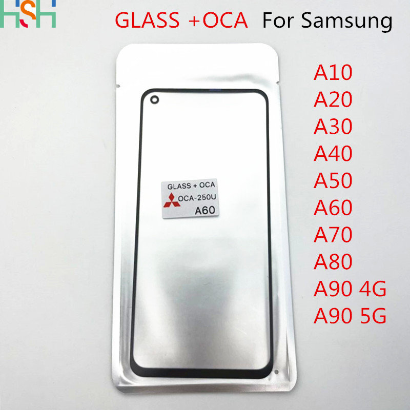 Ã‰cran tactile de remplacement en verre avec lentille extÃ©rieure LCD OCA, pour Samsung Galaxy A50 A70 A10 A20 A30 A40 A60 A80 A90 5G n° 1