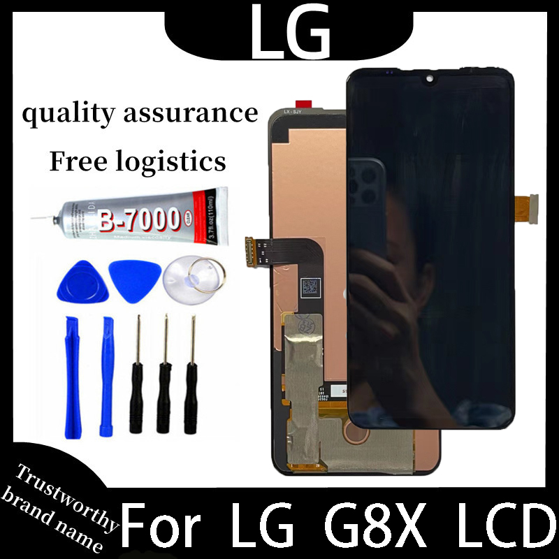 Ã‰cran tactile LCD OLED de remplacement avec chÃ¢ssis, pour LG G8X G V50S ThinQ, 100% testÃ© n° 1