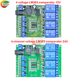 Ziqqucu-Armer de tension Ã  4 canaux, DC 12 V, 24V, Stable LM393, Tech small picture n° 1