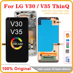 Ã‰cran tactile LCD AMOLED avec chÃ¢ssis, 6.0 pouces, pour LG V30, H930, H933, V350, ThinQ