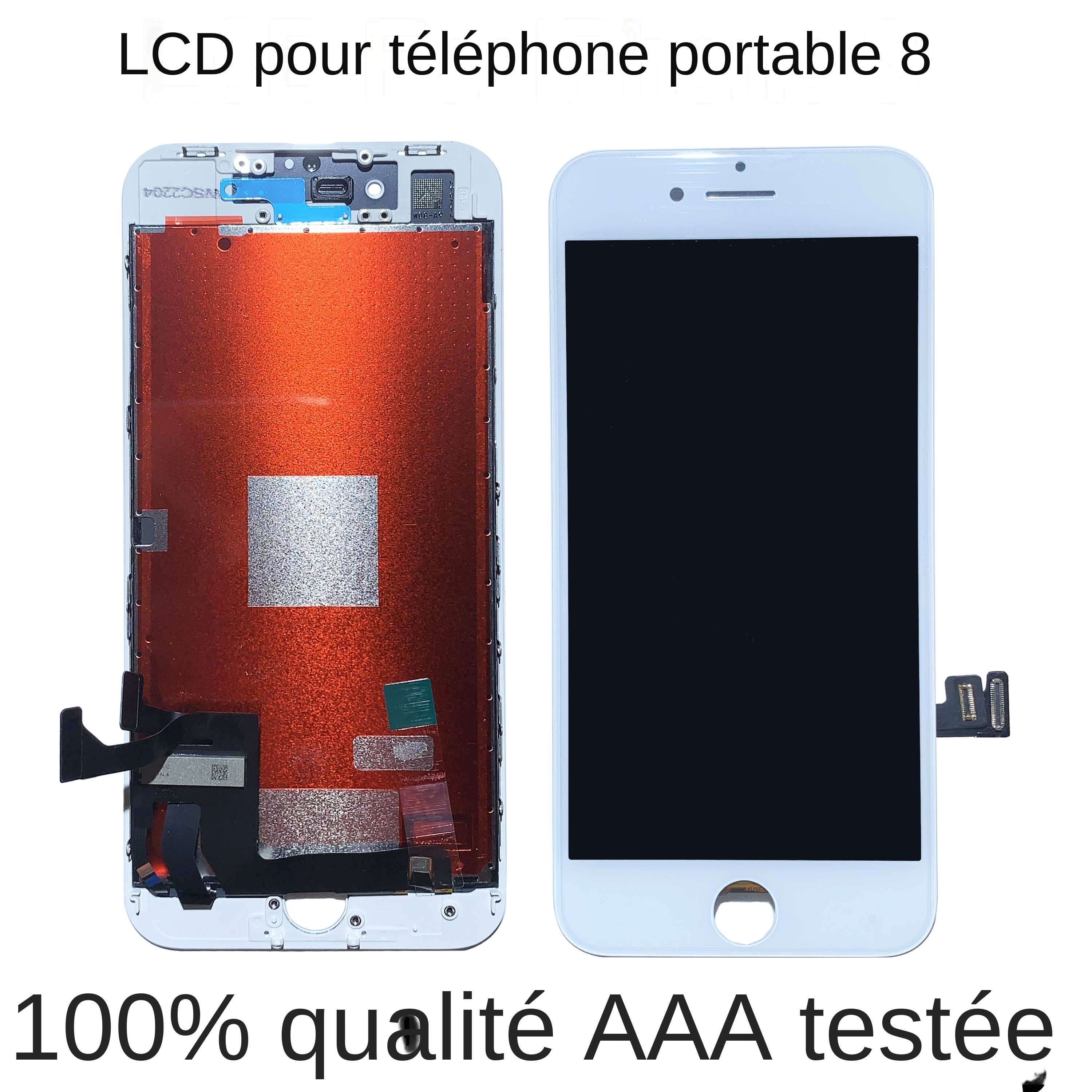 Bloc Ã©cran tactile LCD de remplacement, qualitÃ© AAA, pour Iphone 8, prix d'usine n° 1