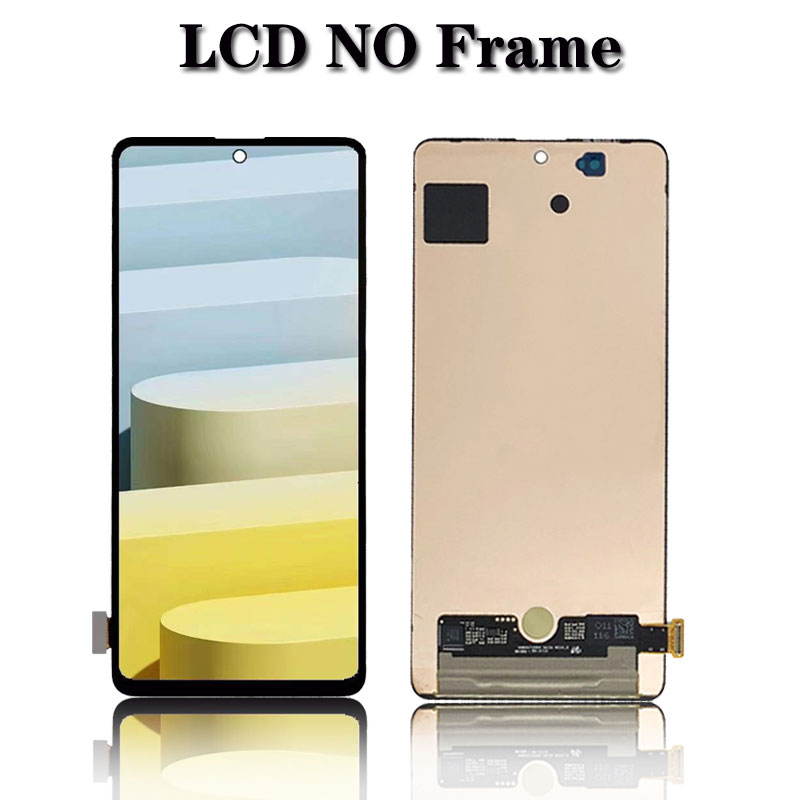 Ã‰cran tactile LCD Super AMOLED, avec empreinte digitale, pour Samsung Galaxy A71 A715 A715F A715W A715X, Original n° 4