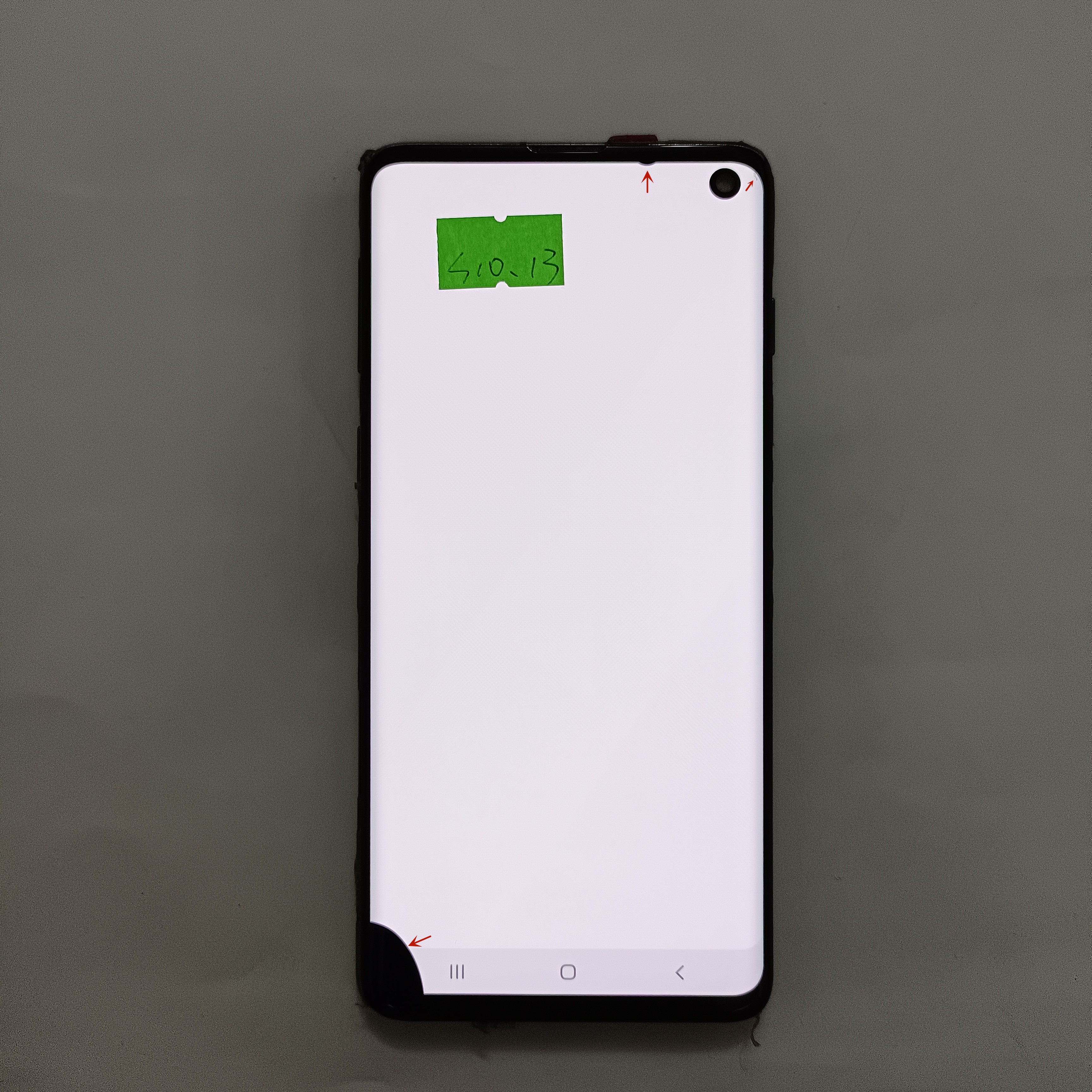 100% LCD Pour SAMSUNG Galaxy S10 G973F/DS G973U G973 SM-G973 LCD Diplay Ã‰cran Tactile Digitizer AssemblÃ©e avec point noir n° 4