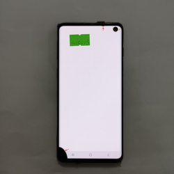 100% LCD Pour SAMSUNG Galaxy S10 G973F/DS G973U G973 SM-G973 LCD Diplay Ã‰cran Tactile Digitizer AssemblÃ©e avec point noir small picture n° 4