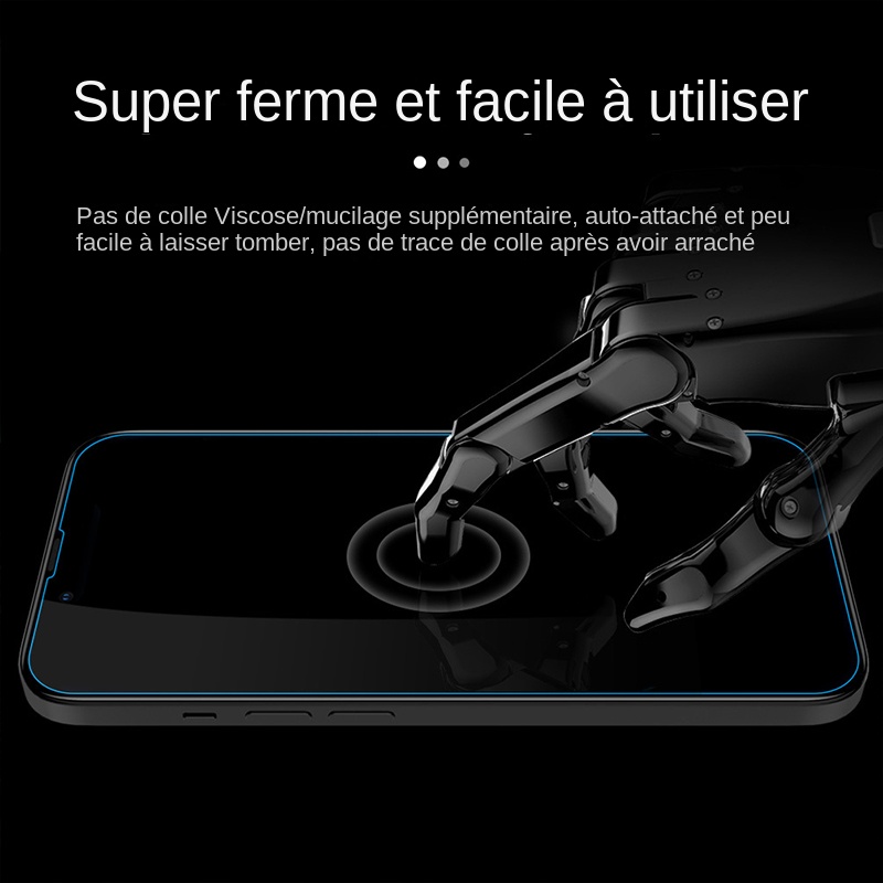 Protecteur d'Ã©cran pour Iphone, 5 piÃ¨ces, en verre trempÃ© pour modÃ¨les Plus 14 13 12 11 Pro Max Xs Xr Mini n° 4