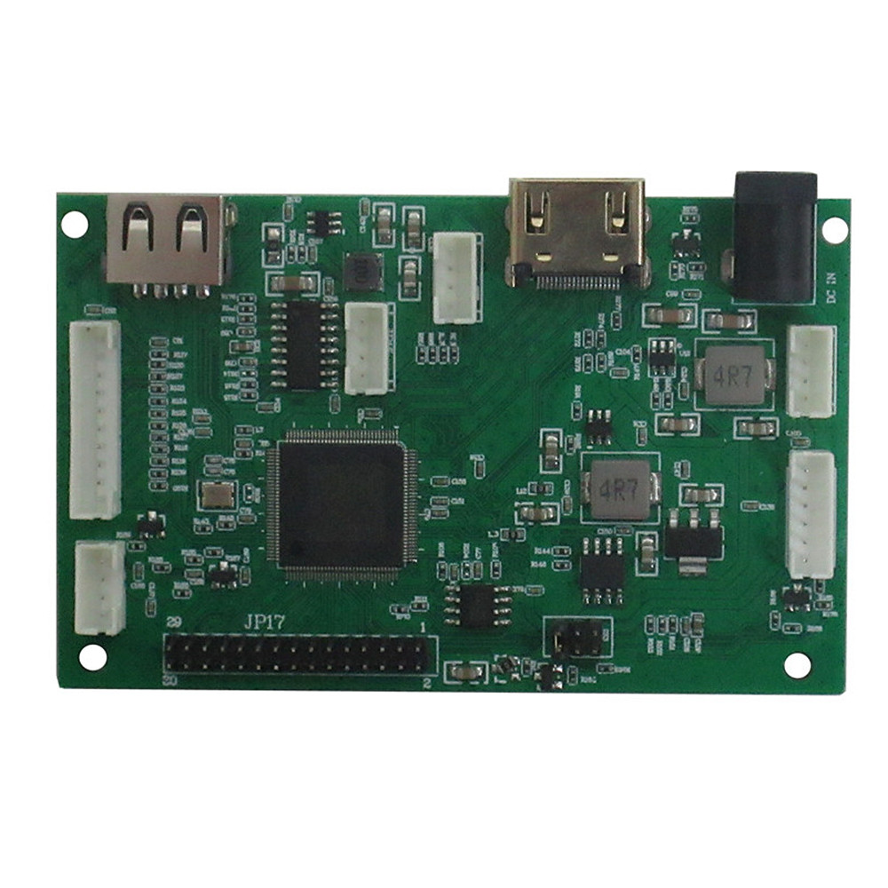 Carte de commande de pilote d'Ã©cran d'affichage LCD bricolage, disque U, compatible HDMI, moniteur Raspberry Gels Pi Mini PC, 13.3 pouces, 1600x900 n° 5