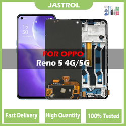 Bloc écran tactile LCD AMOLED TFT de remplacement, 6.43 pouces, pour Oppo Reno5 4G CPH2159 Reno 5 5G CPH2Bahn, original