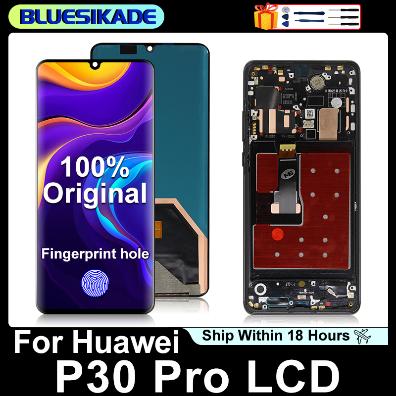 6.47 Original Pour Huawei P30 Pro LCD Ã‰cran Tactile Digitizer PiÃ¨ce De Rechange Pour Huawei VOG-L29 VOG-L09 VOG-AL00 LCD n° 1