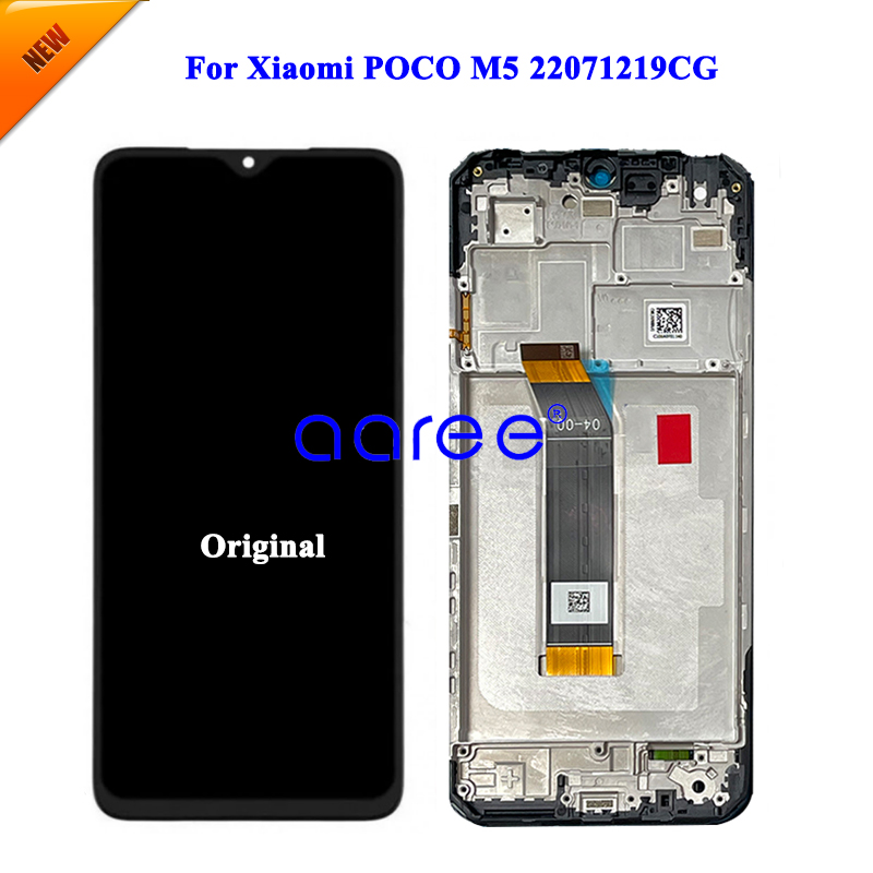Ensemble écran tactile LCD, pour Xiaomi POCO M5 22071219CG, original n° 1