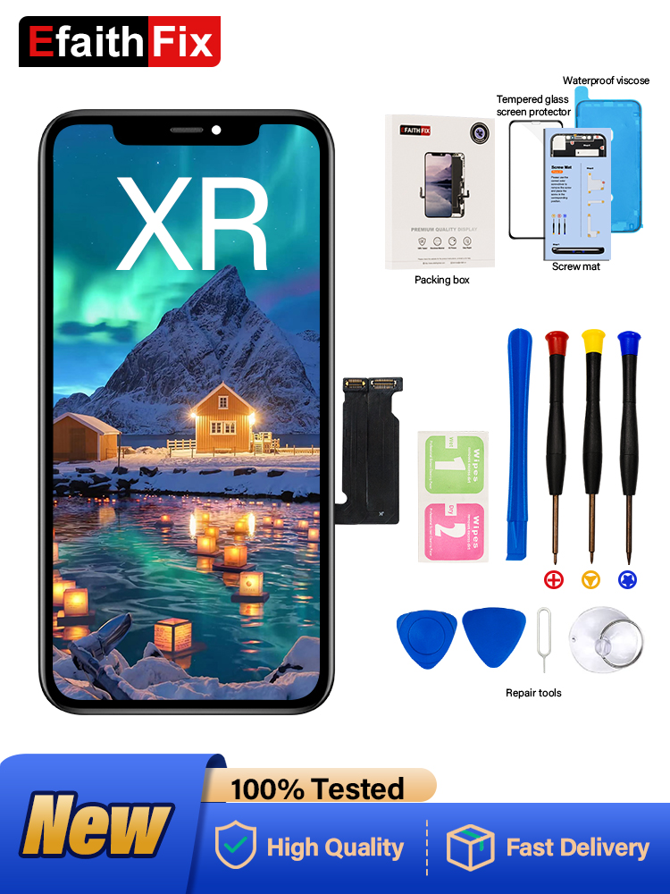 Efaithfix-Ã‰cran tactile LCD 3D pour iPhone 11, piÃ¨ce de rechange, sans frÃ©quence, nouveau, Poly Incell n° 2