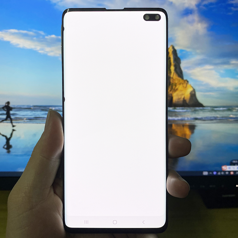 Ã‰cran tactile LCD AMOLED avec cadre pour Samsung Galaxy S10 Plus G975F G9750, original n° 4