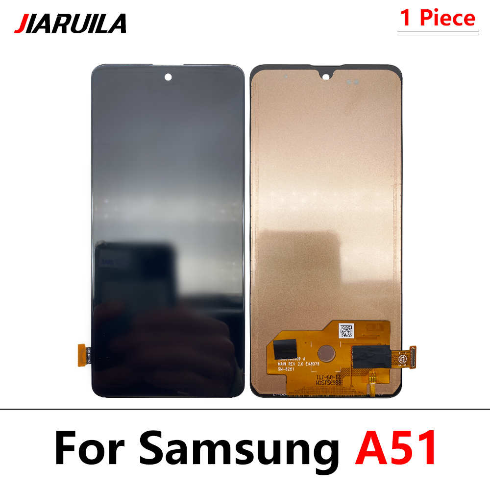 Ensemble Ã©cran tactile LCD de remplacement, pour Samsung Galaxy A01 A02 A02S A11 A12 A31 A51 A71 A21s, original n° 6